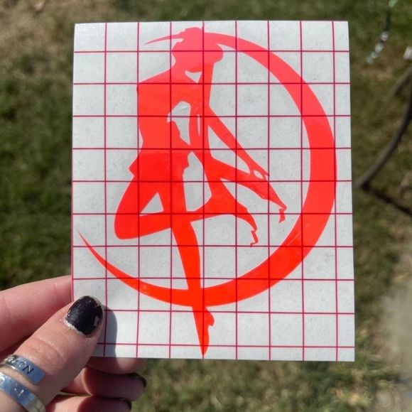 Holographic Sailor Moon Vinyl Decal - Picture 3 of 9